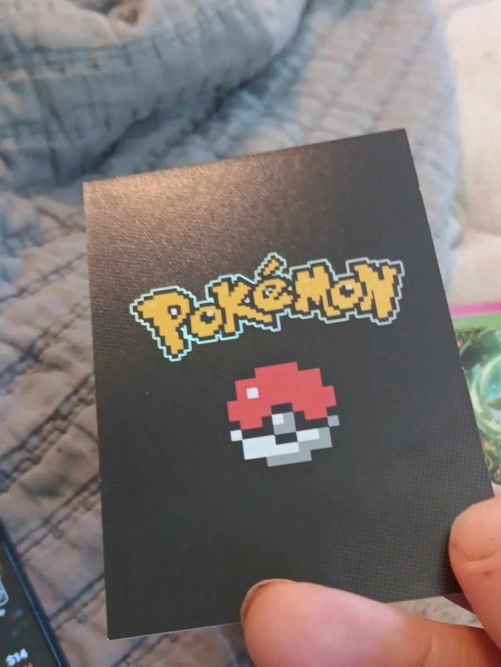 Pokemon Pink and Purple Holographic Mew Trading Card
